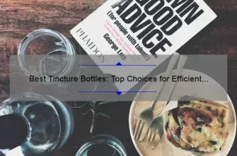 As melhores garrafas para tinturas: as melhores opções para armazenamento eficaz