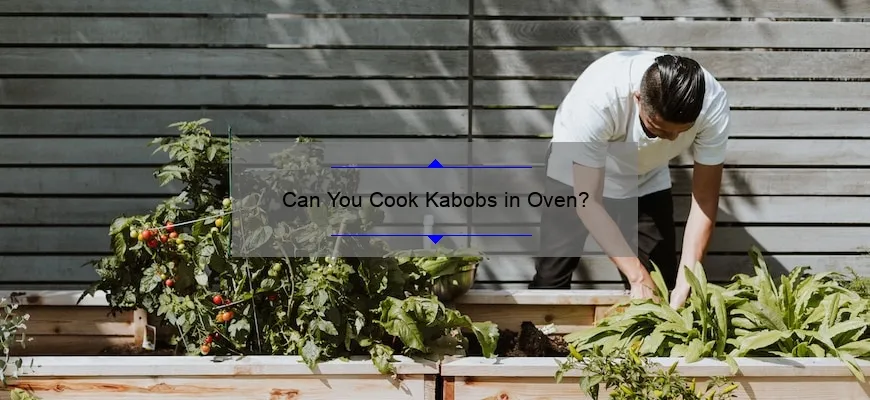 É possível preparar um kabob no forno?