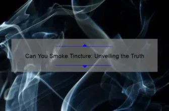 É possível fumar tinturas: divulgação da verdade