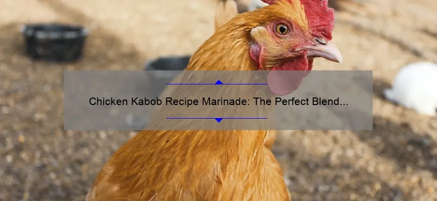 Receita de marinada de frango kabob: mistura perfeita para as iguarias perfumadas de churrasqueira