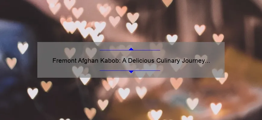Fremont Afghan Kabob: Uma deliciosa jornada culinária no coração de Fremont