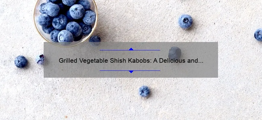 Kebabs vegetais da grelha: opção de churrasco delicioso e saudável