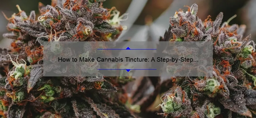 Como preparar a tintura de cannabis: etap a-b y-etap Guide