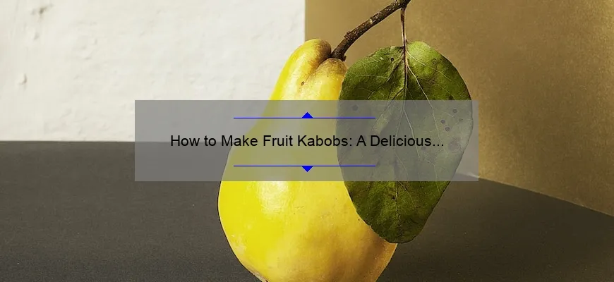Como cozinhar CABBES de frutas: uma opção deliciosa e saudável de lanches