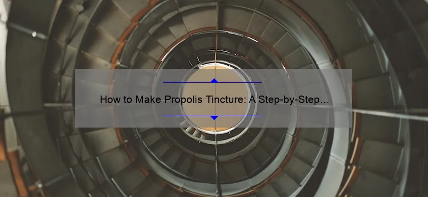 Como preparar uma tintura de propólis: etap a-b y-etap Guide