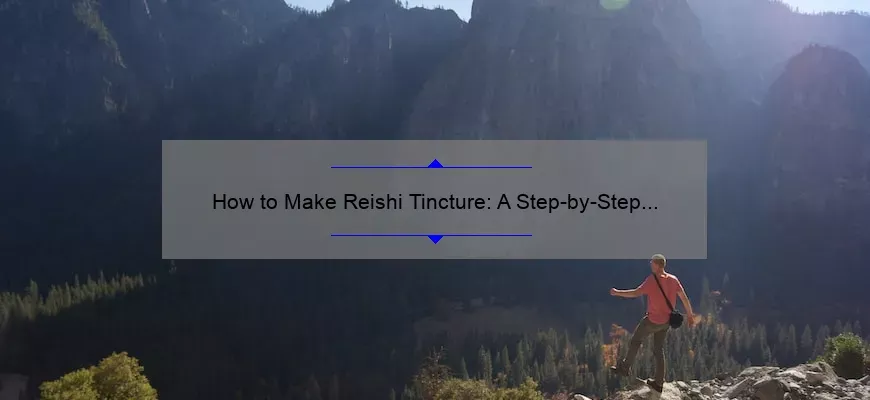 Como preparar Reishi Tintura: Etap a-B y-Dep Guide
