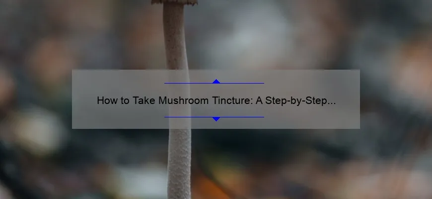 Como tomar Tintura de cogumelos: Etap a-B y-Dep Guide