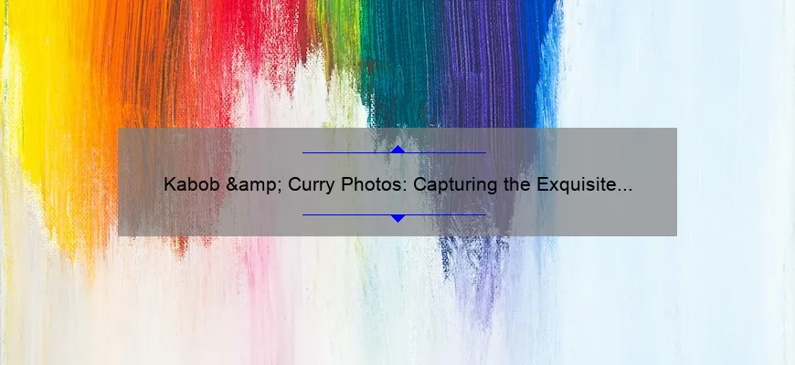 Foto de Cabobe e Curry: Captura de aromas requintados e cores brilhantes