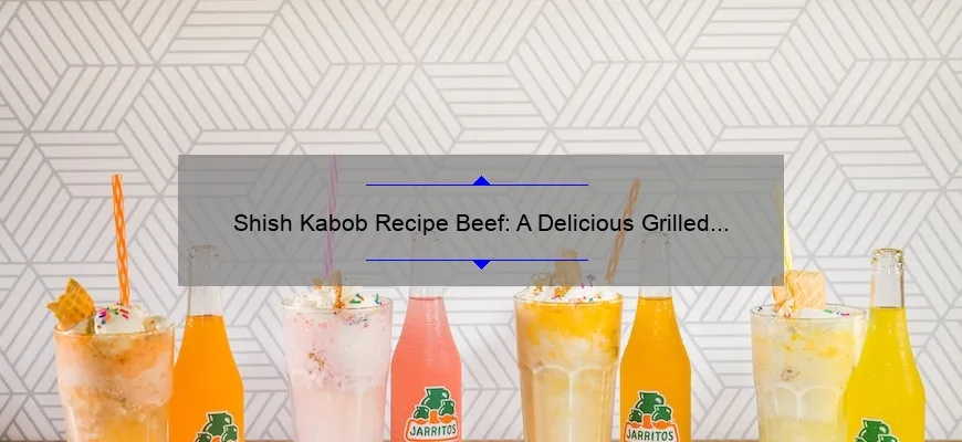 Receita de kebab de carne: Delicious Grill prato