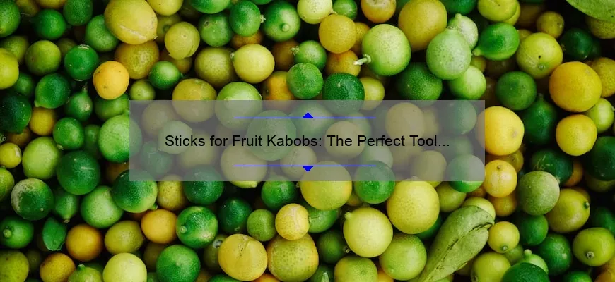 Becos para cabobs de frutas: a ferramenta perfeita para fazer deliciosas guloseimas em espetos