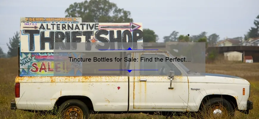 Venda de garrafas para tinturas: encontre o recipiente perfeito para seus extratos de ervas