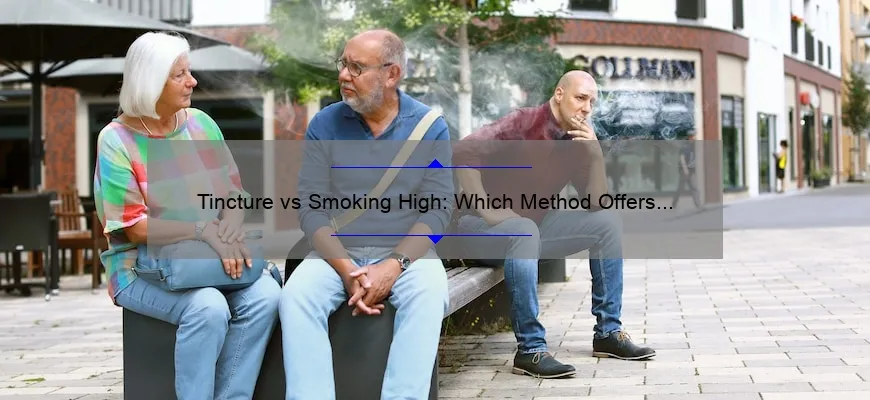 Tintura contra um burburinho de fumar: que método oferece a melhor experiência?