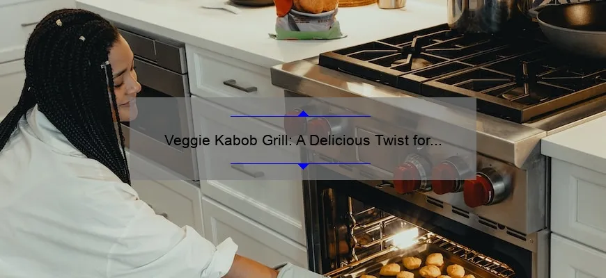 Vegetariano kabob-gril: uma curva deliciosa para um churrasco vegetariano