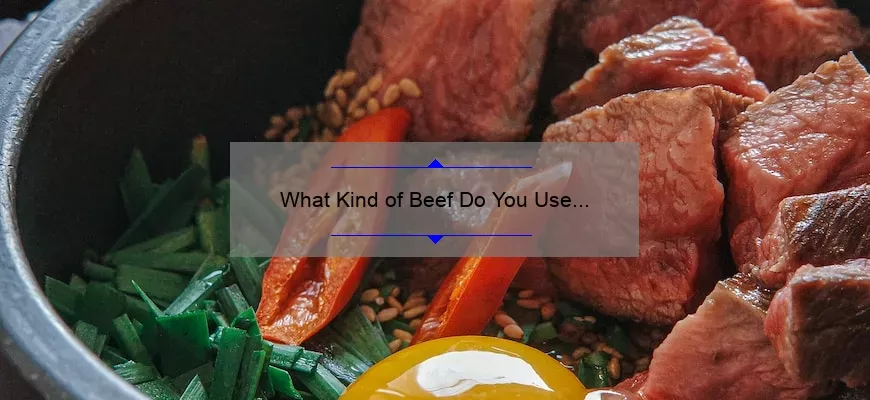 Que variedade de carne bovina você usa para cozinhar cabobs?