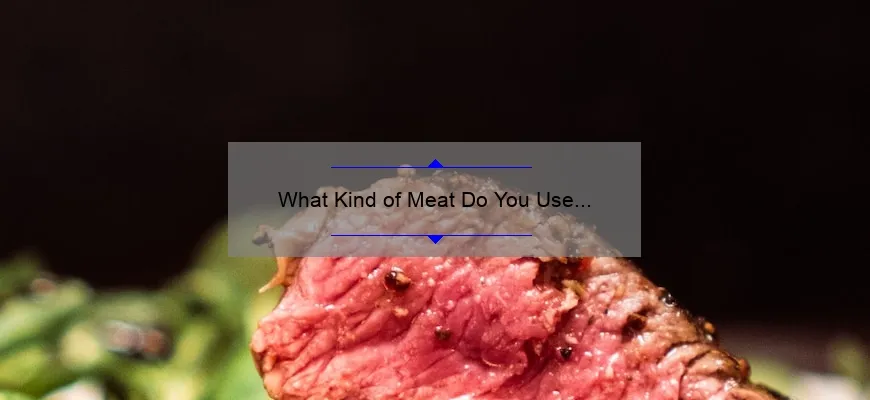 Que carne você usa para Cabbes?